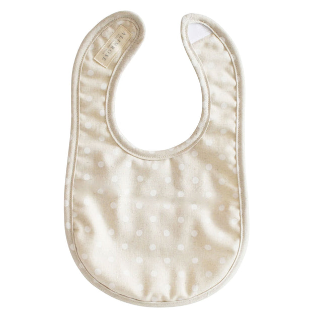 Alimrose Bib White Spot – Little Kisses