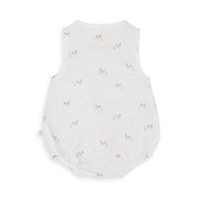 Tiny Twig Bubble Romper - Stork