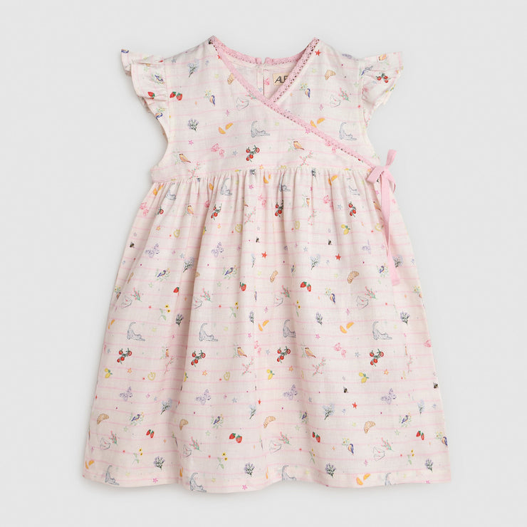 Alex & Ant Daisy Dress - Natural Sketch