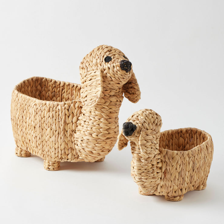 Jiggle & Giggle Puppy Basket Set of 2