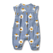 Wilson and Frenchy Daisy Floral Organic Crinkle Jumpsuit