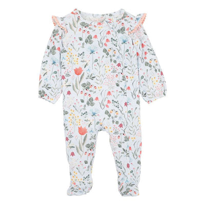 Fox & Finch Botanica Zip Onesie L/S