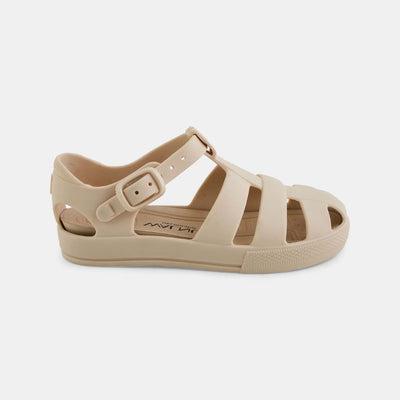 Walnut Frankie Sandals - Beige