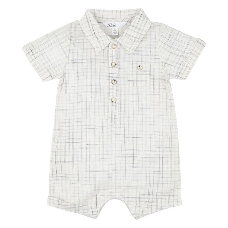 Bebe Harry Collared Romper