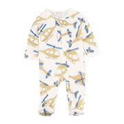 Fox & Finch High Flyer Zip Onesie L/S