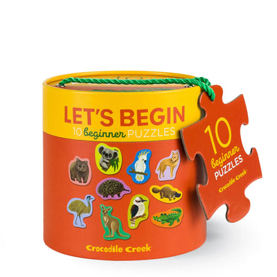 Crocodile Creek Let's Begin Aussie Animals Puzzle