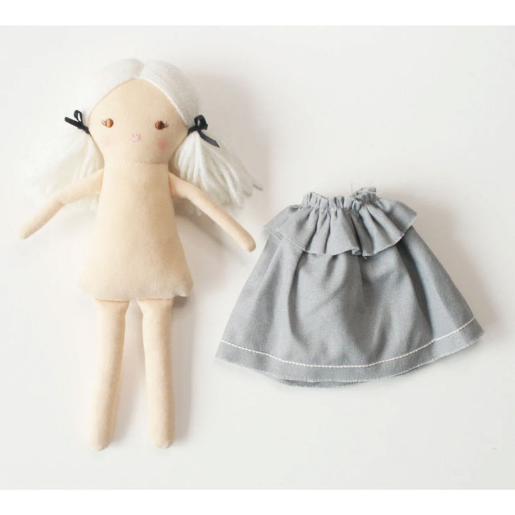 Alimrose Mini Matilda Doll  - Grey