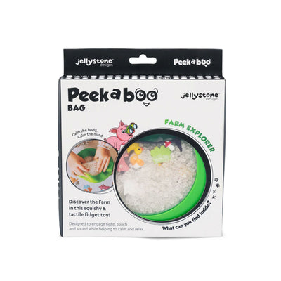 Jellystone Peekaboo Sensory Bag - Farm