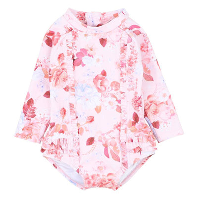 Minihaha Pheobe Long Sleeve Sunsuit