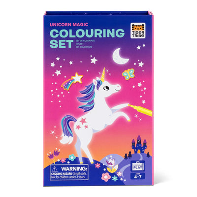 Tiger Tribe Colouring Set - Unicorn Magic