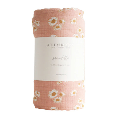 Alimrose Muslin Swaddle - Daisy