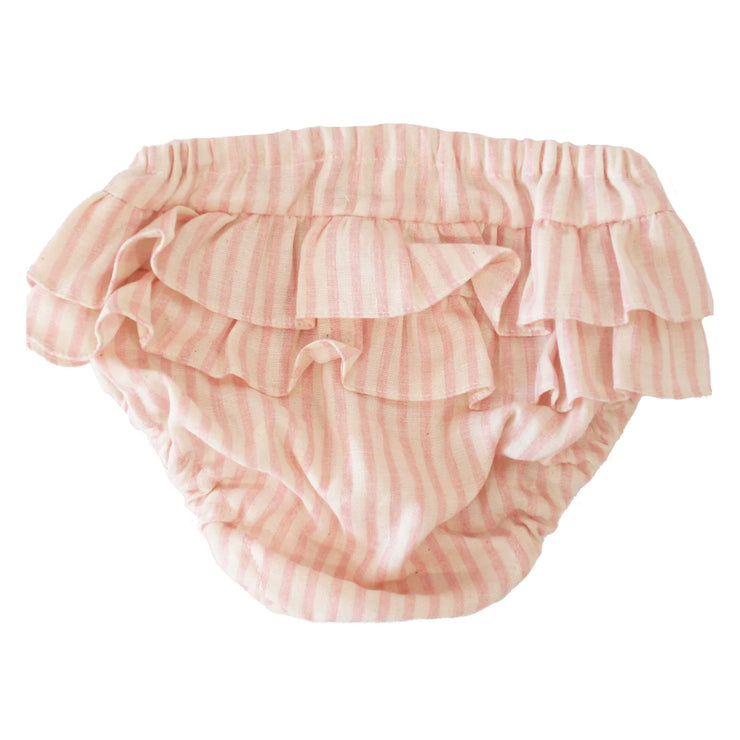 Alimrose Ruffle Bloomers - Pink Stripe