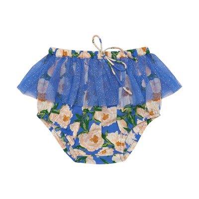 Bella & Lace June Nappy Cover - Bondi Blue