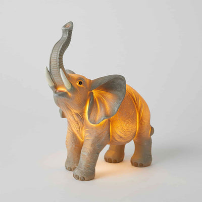 Pilbeam Elephant Sculpture Night Light