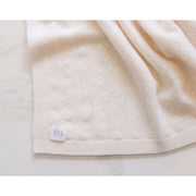 Heirloom Vintage Cashmere Baby Blanket - Leaf