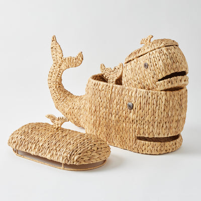 Jiggle & Giggle Whale Basket Set of 2