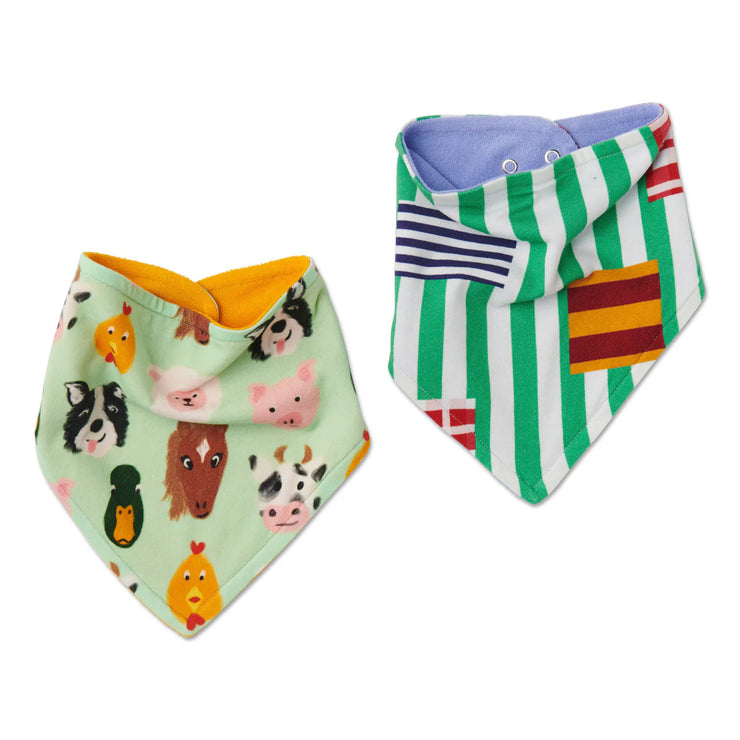 Kip & Co Little Farmer Dribble Bib Set