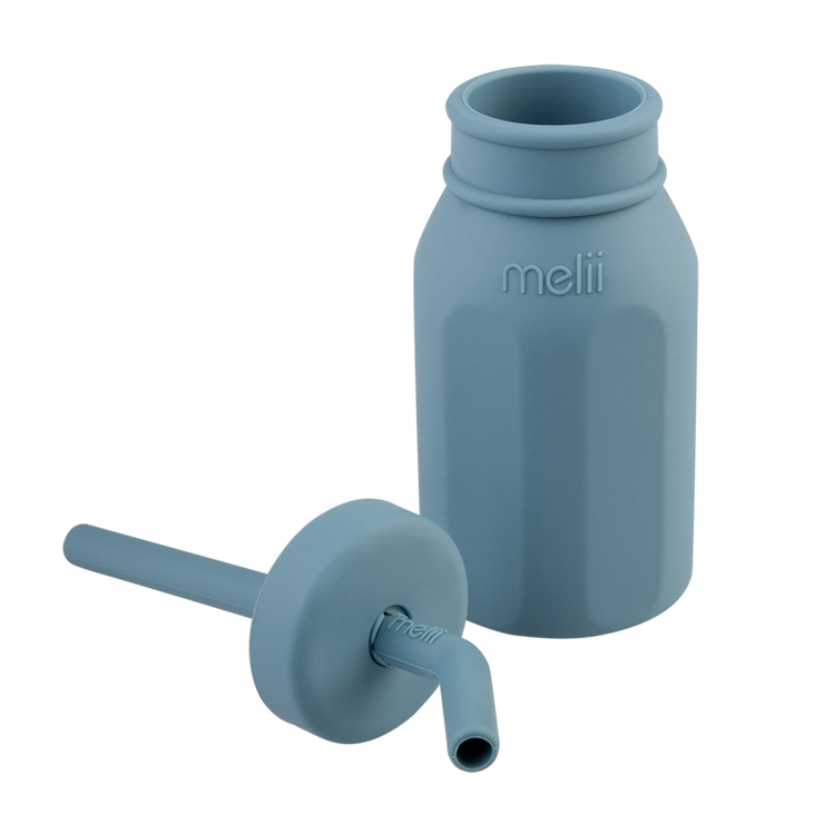 Melii Luxe Silicone Bottle & Straw