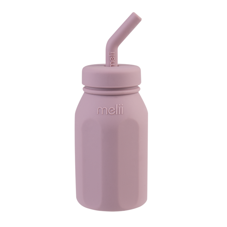 Melii Luxe Silicone Bottle & Straw