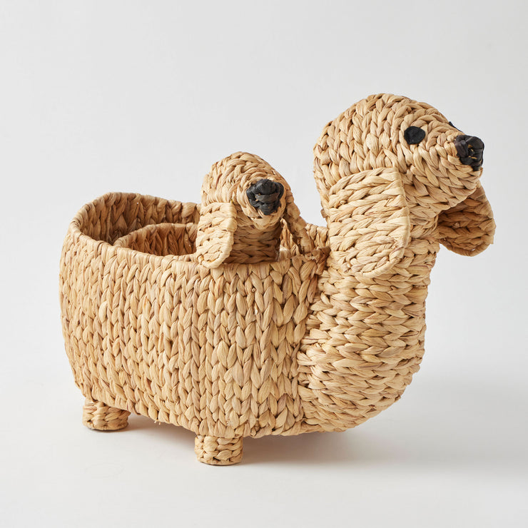 Jiggle & Giggle Puppy Basket Set of 2