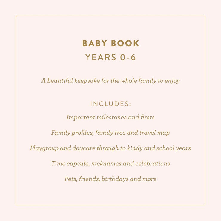 Fox & Fallow Baby Book - Buttermilk